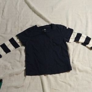 Baby Gap long sleeve under tee shirt look